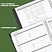Monthly Planner 2022-2023 - 18-Month Planner with Tabs, Pocket, Label, Contacts and Passwords, 8.5