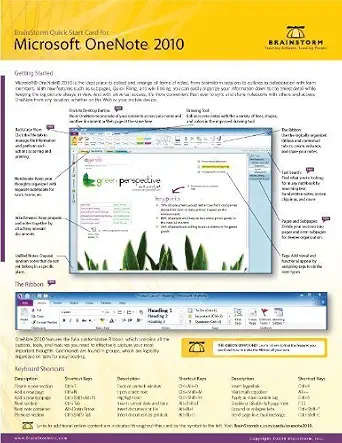 Microsoft Reference Tri Fold Shortcut Training