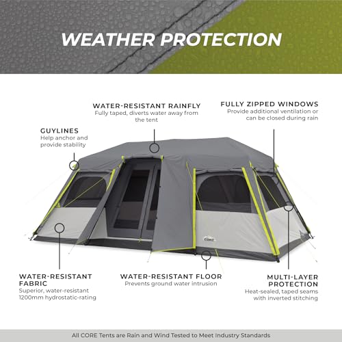 CORE 12 Person Instant Cabin Tent