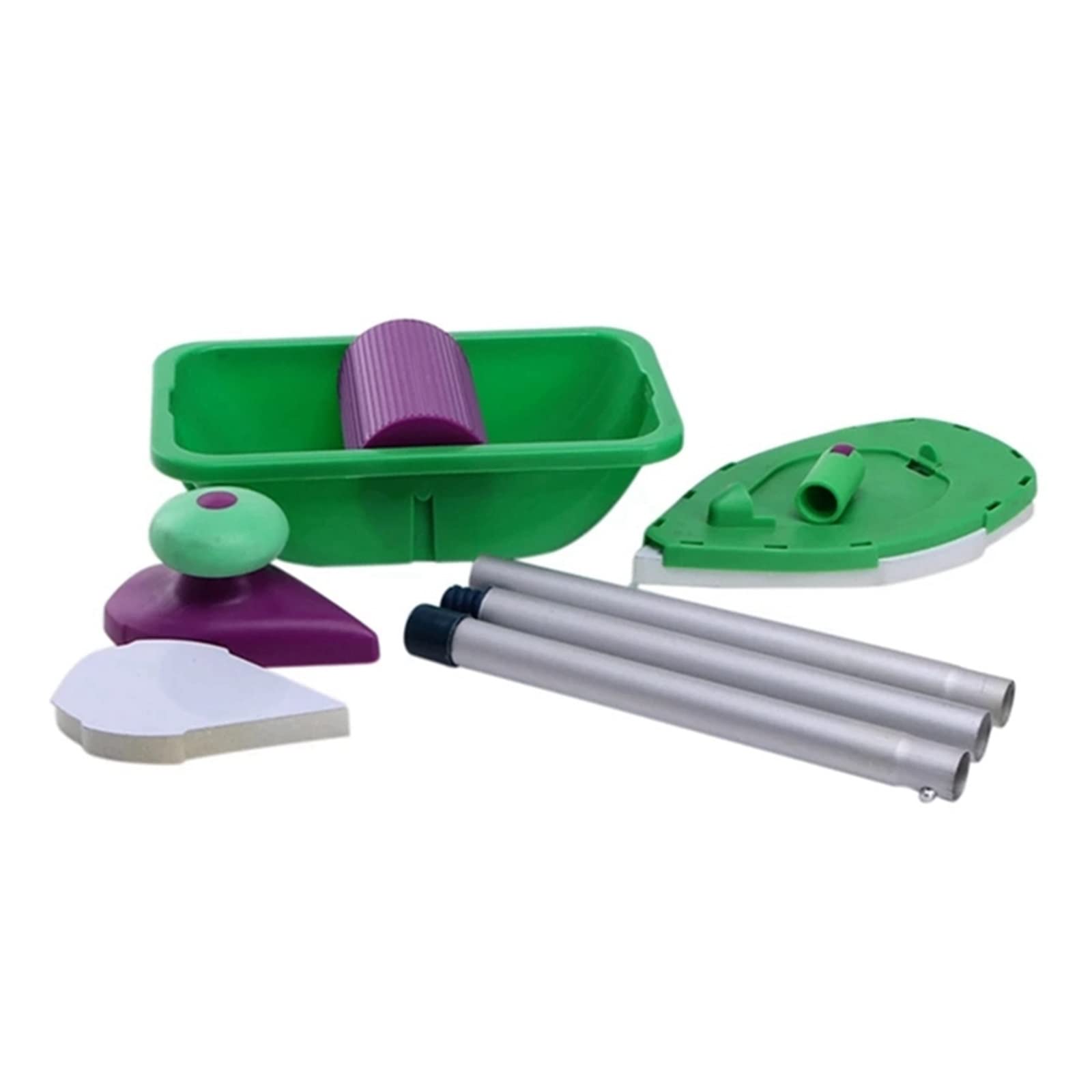 yaoqijie Kit de rouleau de peinture avec éponge pour la maison, le mur, les outils à main décoratifs pour la maison, la chambre à coucher, ensemble d'outils à main durables