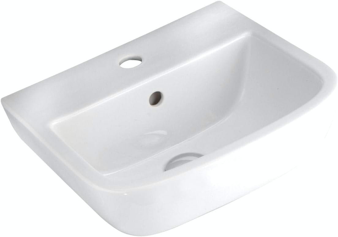RAK Series 600 Cloakroom Basin 400mm Wide 1 Tap Hole