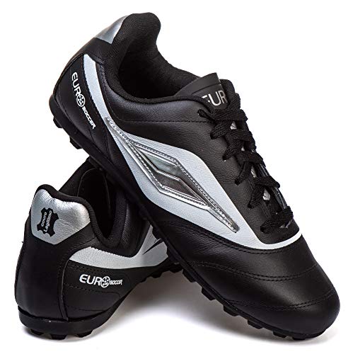 Chuteira Adulto Couro Society 4604CA - AS098 Cor:Preto-Branco;Tamanho:41