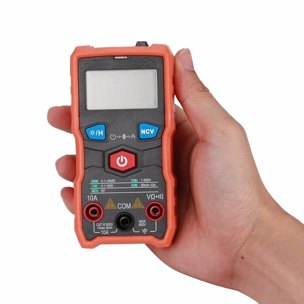 WellHise XT803 Multimetre Dijital Otomatik Akım Voltaj Ölçer Avometre