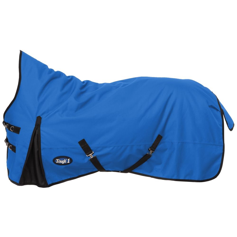 Tough1 1200D High Neck Turnout Blanket Royal Blue 81"
