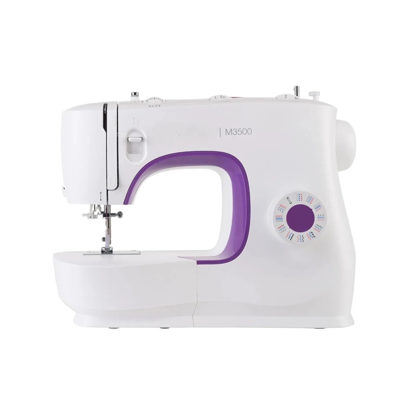 Edede One Color Sewing Machine, Sewing Machine,Built-In Needle Threader Quickly Threads Machine With Ease,Simple One-Step Buttonhole