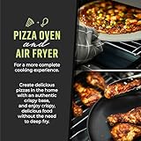 Tower T17141 Elite Pizza Oven with 5 High Temperature Programs, 15 Cooking Functions, Turbo Crisper, 18L, 2000W, Grey & Chrome - Image 3