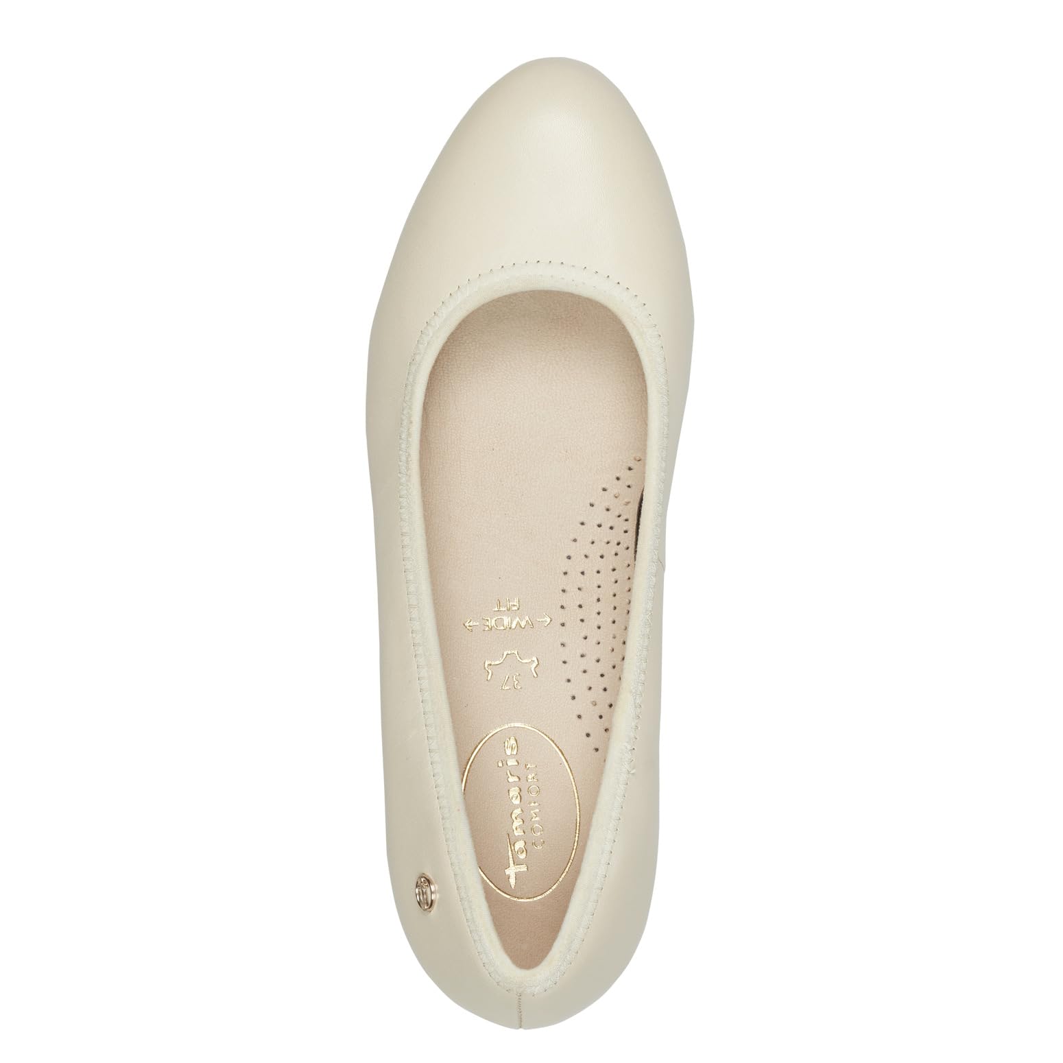 Tamaris Kobiety Tamaris Comfort Damen Pumps Aus Leder Kleiner AbsatzPompa