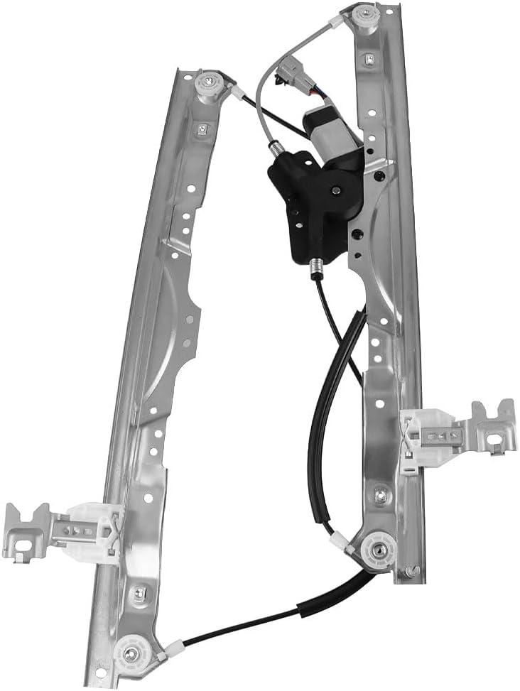748-524 Front Left Driver Side Power Window Regulator with Motor 6 Pins Compatible with 2004-2010 Infiniti QX56 2004-2015 Nissan Armada Titan 2004 Pathfinder Armada Replaces 807217S000 388612