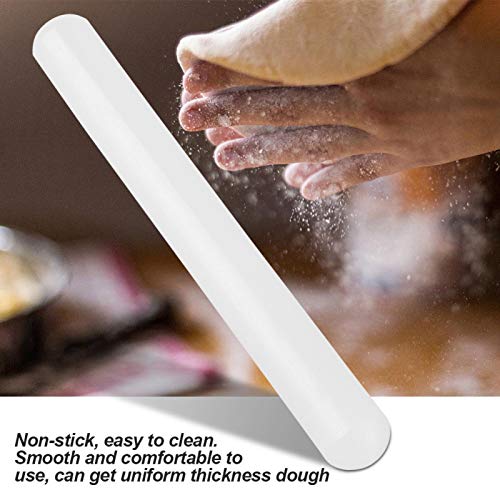 Professional Nylon Dough Rolling Pin for Pizza Pasta, Cake, Pastry, Ravioli, Fondant and Cookie Dough Making - Image 3