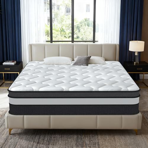 Materasso 140x200, Materasso Matrimoniale Ortopedico, Certificato Oeko-TEX®, Memory Foam e