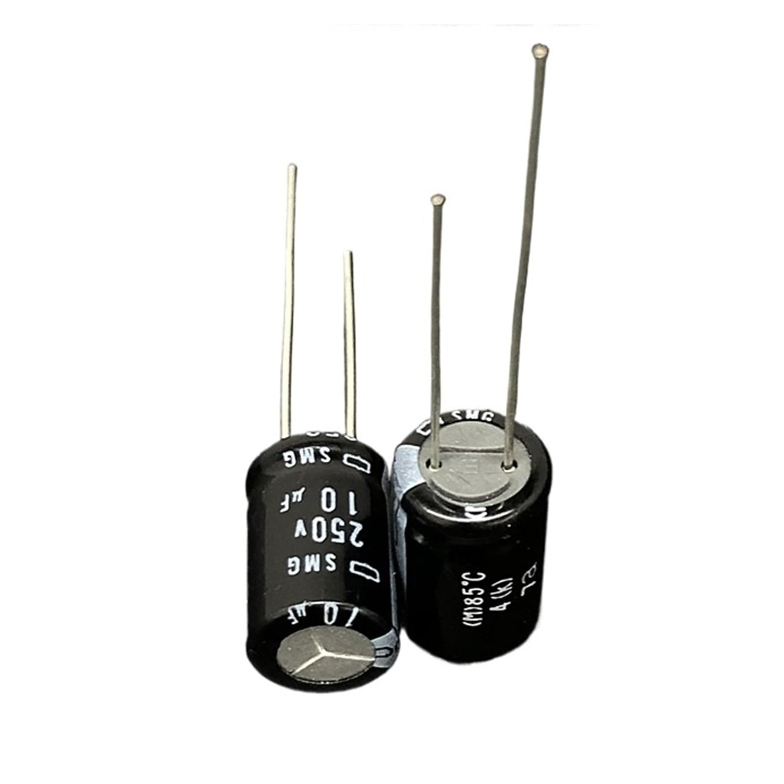 Condensateurs 10uF 250V aluminium NCC SMG radial 10x16 mm pour carte électronique et alimentation