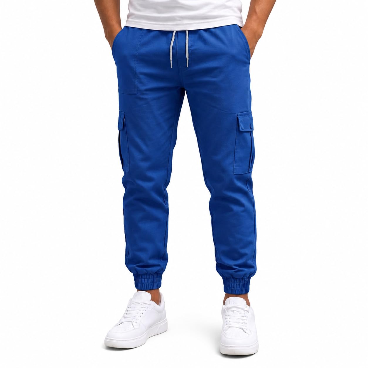 FLORARA Men’s 4 Way Lycra Stretchable Cargo Pants | Multi-Pocket Joggers for Men | Comfortable Casual Track Pants for Gym, Travel & Everyday Wear-picture-22
