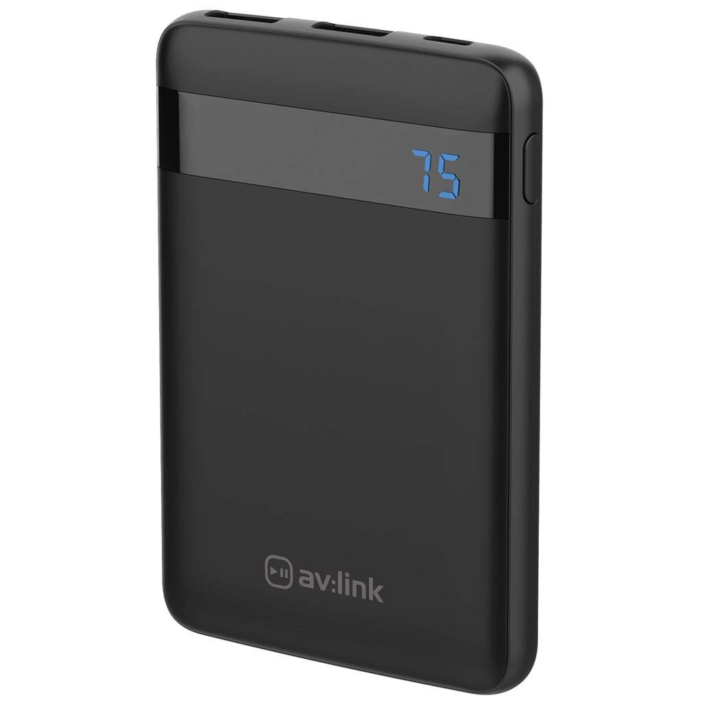 AV:Link | Portable Power Bank with LED Display | 5000mAh/18.5W
