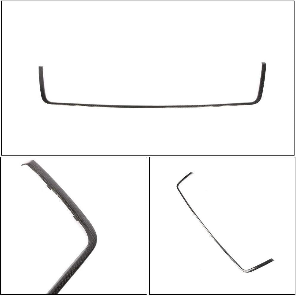 Front Grille Outline fits Land Rover Range Rover Sport Utility 2018 2019 Factory Carbon Fiber Bumper Grill Trim Frame Decoration Emblem Sticker