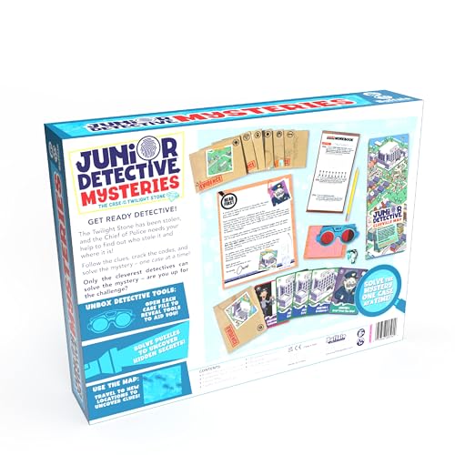 Juego de Mesa Junior Detective Mysteries para niños de 8+ años miniatura 6