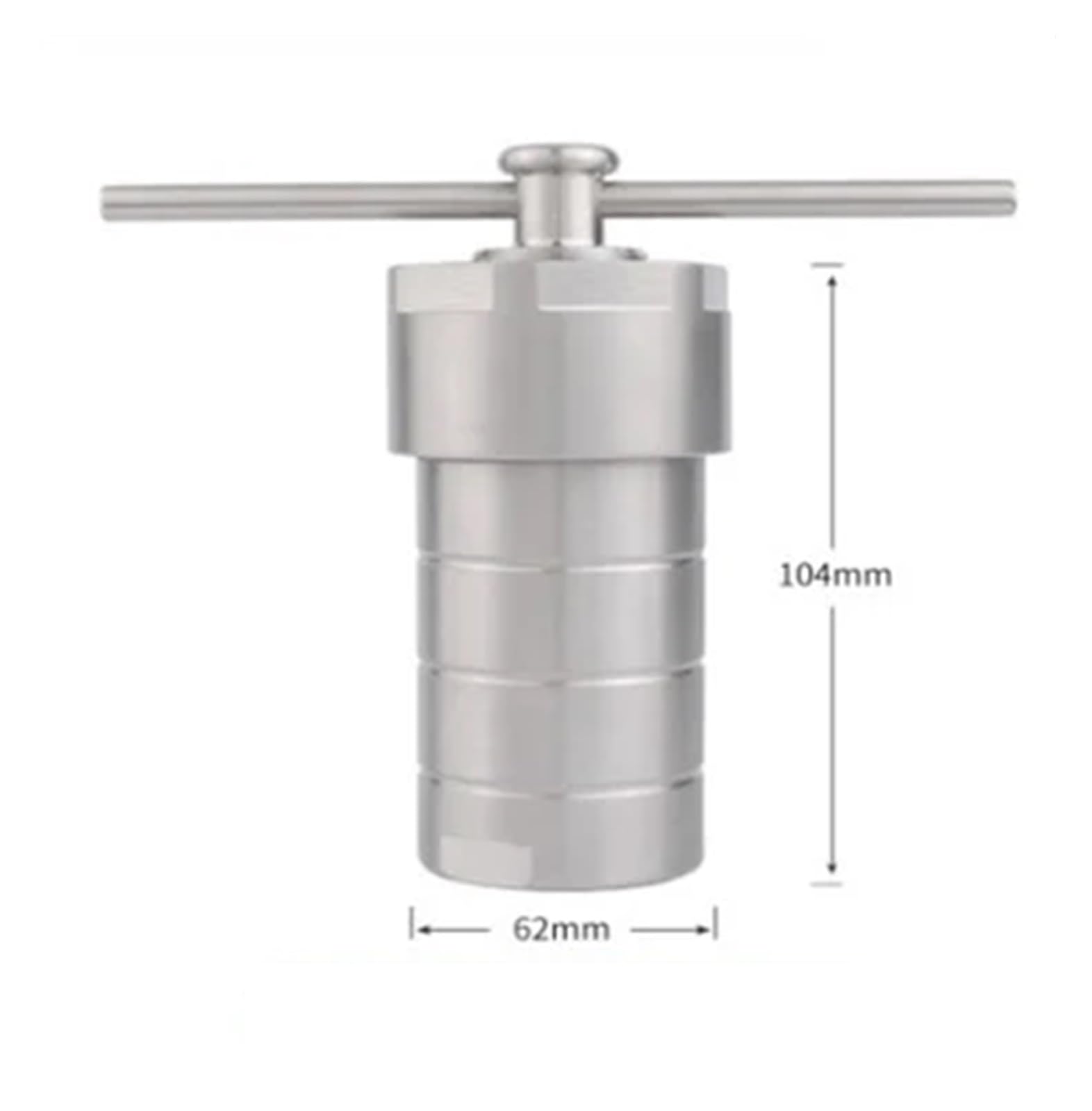Reattore for autoclave di sintesi idrotermale rivestito in PTFE da 100 ml 3Mpa