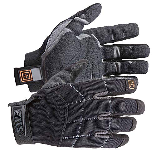 5.11 Tactical Men's Station Grip Glove, Hook and Loop Closure, Nylon, with ID Tag, Style 59351