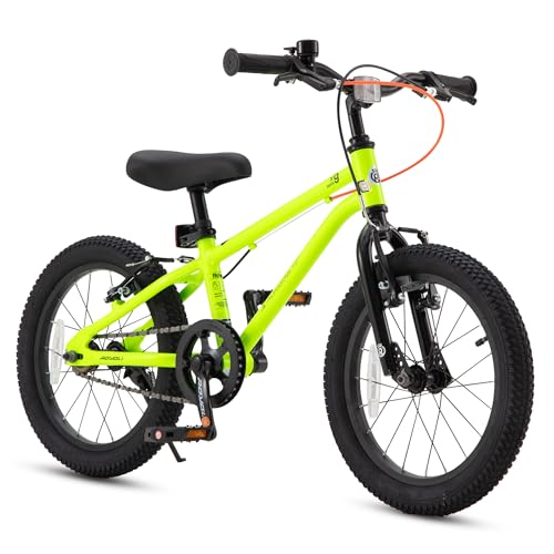 RoyalBaby X9 Kids Bike, Lightweight Aluminum 18-Inch Wheels Bicycle Boys and Girls Ages 5-8 Years, Green