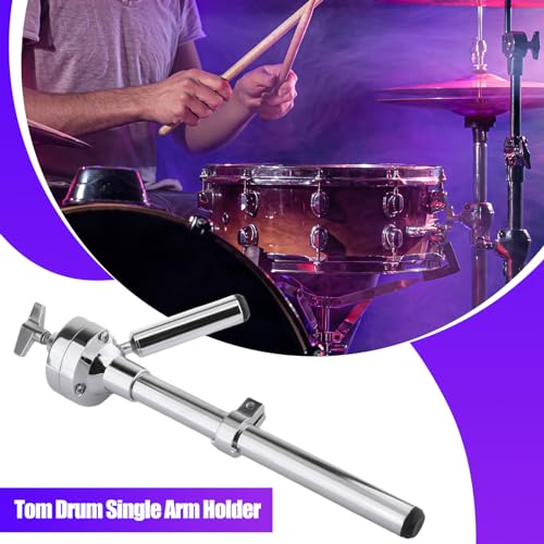 Tom Drum Holder Single Arm Stand Rack Mount Hardware para Performance Gear - Estilo A miniatura 2
