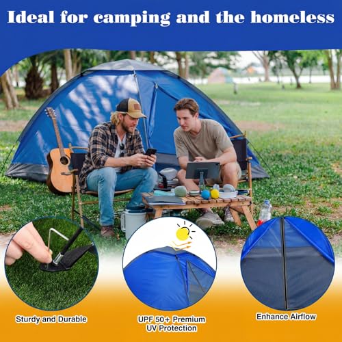 Carpas para 2 personas SATINIOR 10 unidades impermeables miniatura 4