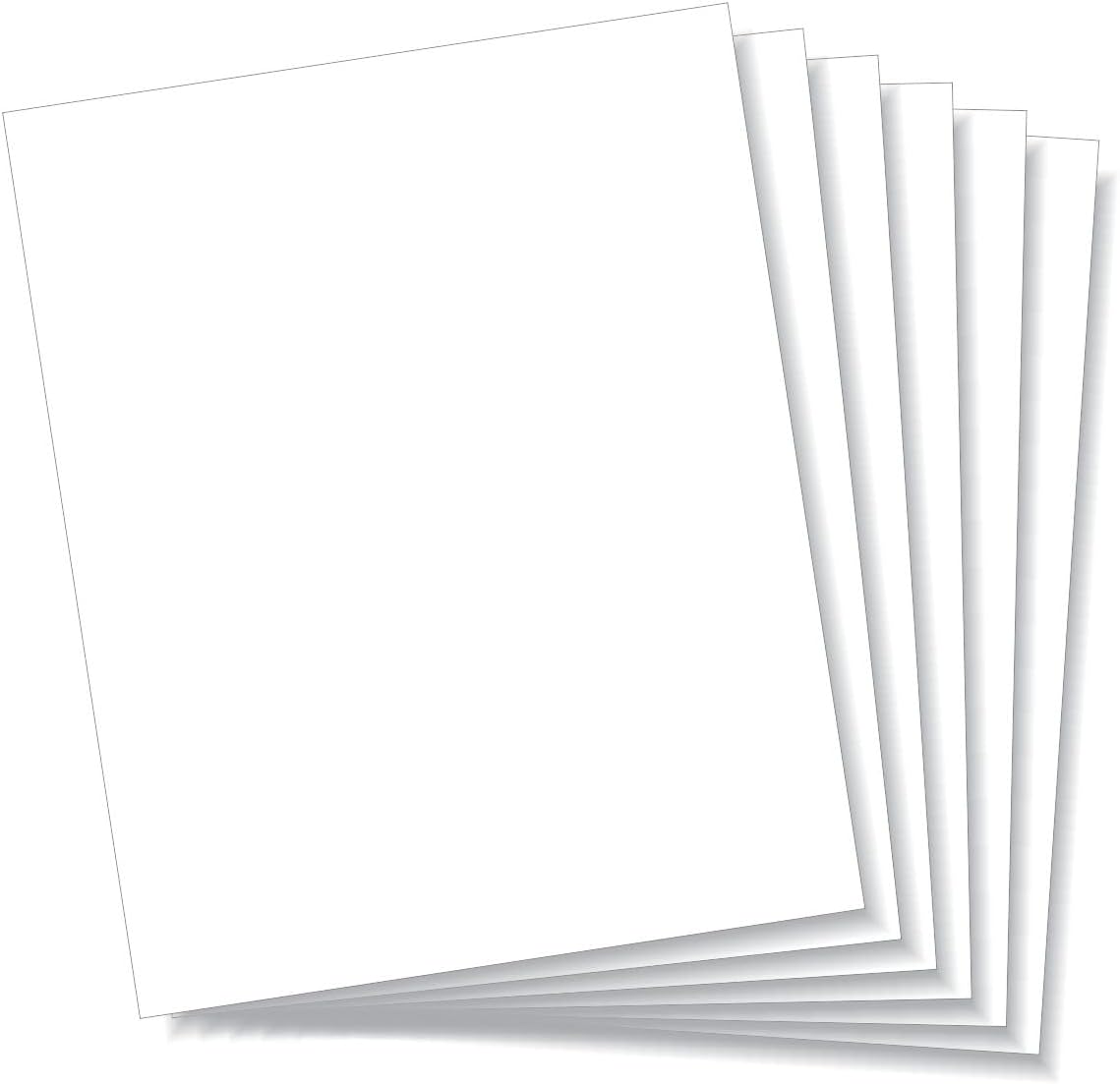 LITKO 8x10-inch Polystyrene Flexible Craft Sheets | Plasticard | Styrene Plastic Sheets | Modeling | Crafting | Scratch Building | Displays | White (.040 Inch - 6 Pack)