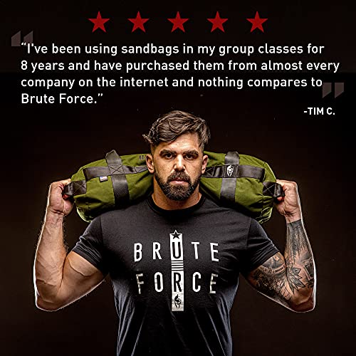 Brute Force Sandbags Krafttrainings-Kits – Trainingsgerät für das Fitnessstudio zu Hause und Cross-Training – verstellbare Workout-Gewichte – hergestellt in den USA - Image 6