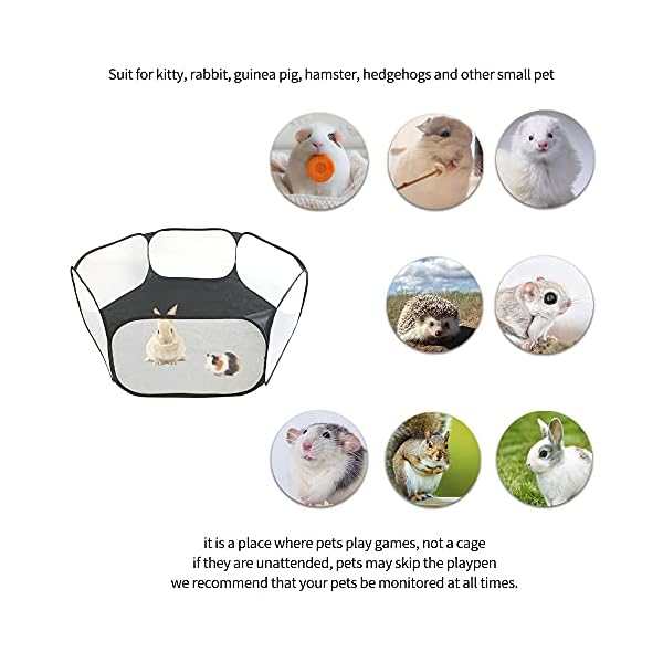 Small-Animals-CC-Cage-Tent-Breathable-Transparent-Pet-Playpen-Pop-Open-OutdoorIndoor-Exercise-Fence-Portable-Yard-Fence-for-Guinea-Pig-Rabbits-Hamster-Chinchillas-and-Hedgehogs Small-Animals-CC-Cage-Tent-Breathable-Transparent-Pet-Playpen-Pop-Open-OutdoorIndoor-Exercise-Fence-Portable-Yard-Fence-for-Guinea-Pig-Rabbits-Hamster-Chinchillas-and-Hedgehogs