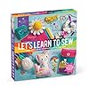 Craft-tastic Let’s Learn to Sew – Mini kit de costura, artes y manualidades, suministros de arte, kit de bordado para principiantes, incluye suministros de costura, instrucciones fáciles de seguir,