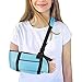 ZJchao Armschlinge Kinder, Armstütze Schulter Wegfahrsperre, Schulterschlinge Kinder mit Daumenschlaufe und Schulterpolster, Arm immobilizer Armschlaufe für Handgelenk, Ellbogen, Schulterverletzung
