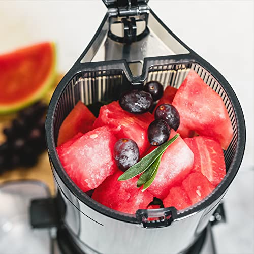 Omega Juicer Jc2022Bk11 Slow Masticating Cold Press Vegetable And Fruit Juice Extractor Effortless Series For Batch Juicing With Extra Large Hopper For No-Prep, 68-Ounce Capacity, 150-Watts, Black #TOP7