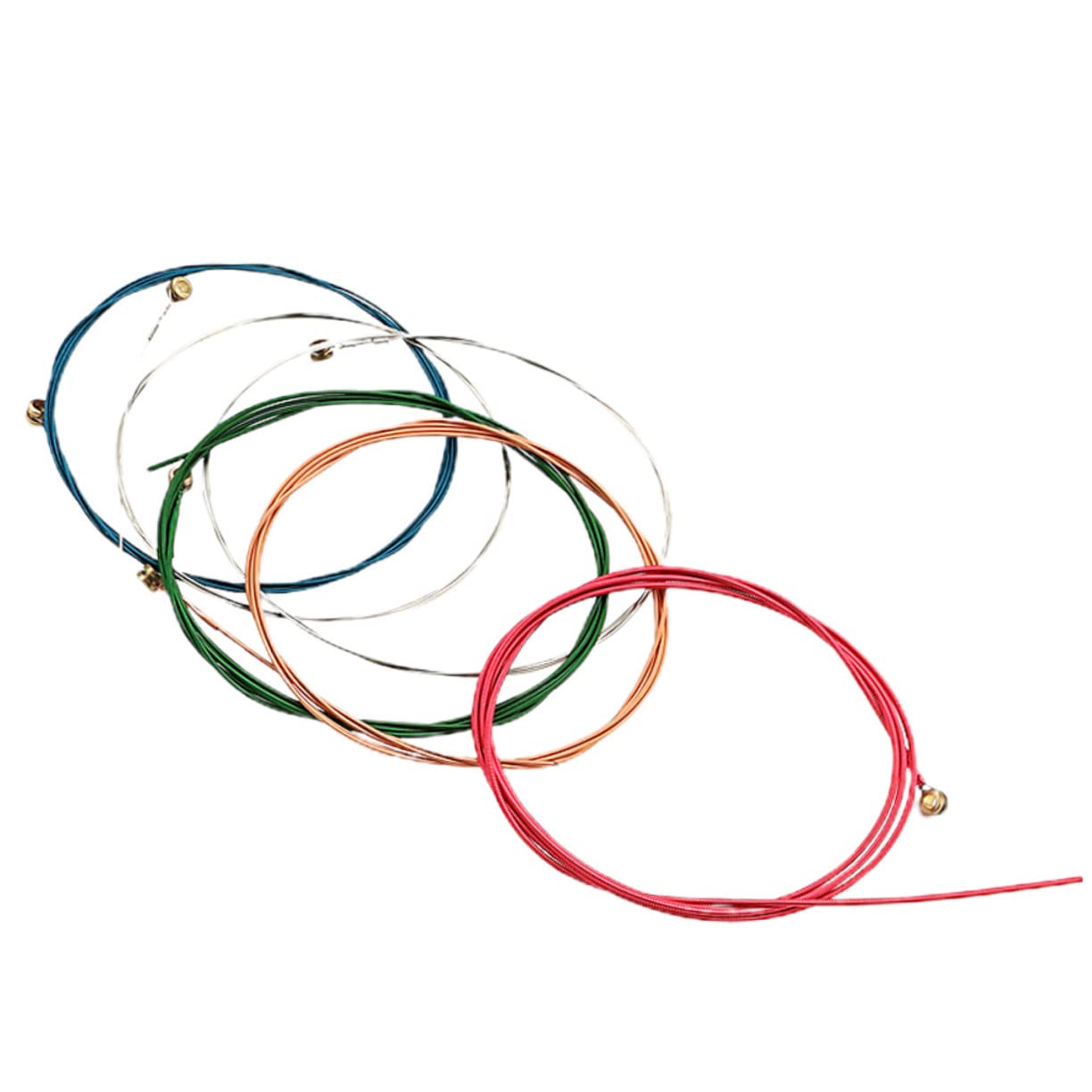 ifundom 30pezzi Corde Per Chitarra Acustica Acciaio Inossidabile Suono Brillante e Duraturo Per Musicisti Folk e Elettrici