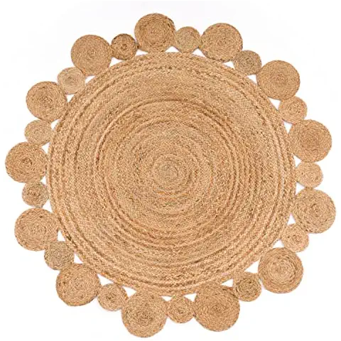 Tapis Rond Jute Paco Home Cover