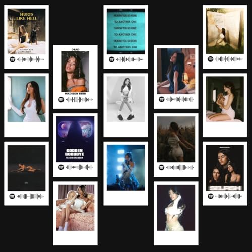 Image of Funk You Store Madison Beer Poster | Madison Beer Songs Mini Poster Kit (Set of 15) | Madison Beer Selfish, Dead Songs Size (8 x 6 cm) Posters for Phone Accessories, Bedroom, Office, room decoration