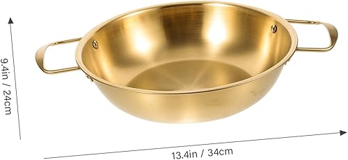 Miniatura 8 de Fondue pot chafing Dish olla caliente olla de cocción de ramen olla de fideos coreanos olla olla de fideos olla de fideos olla de sopa olla de