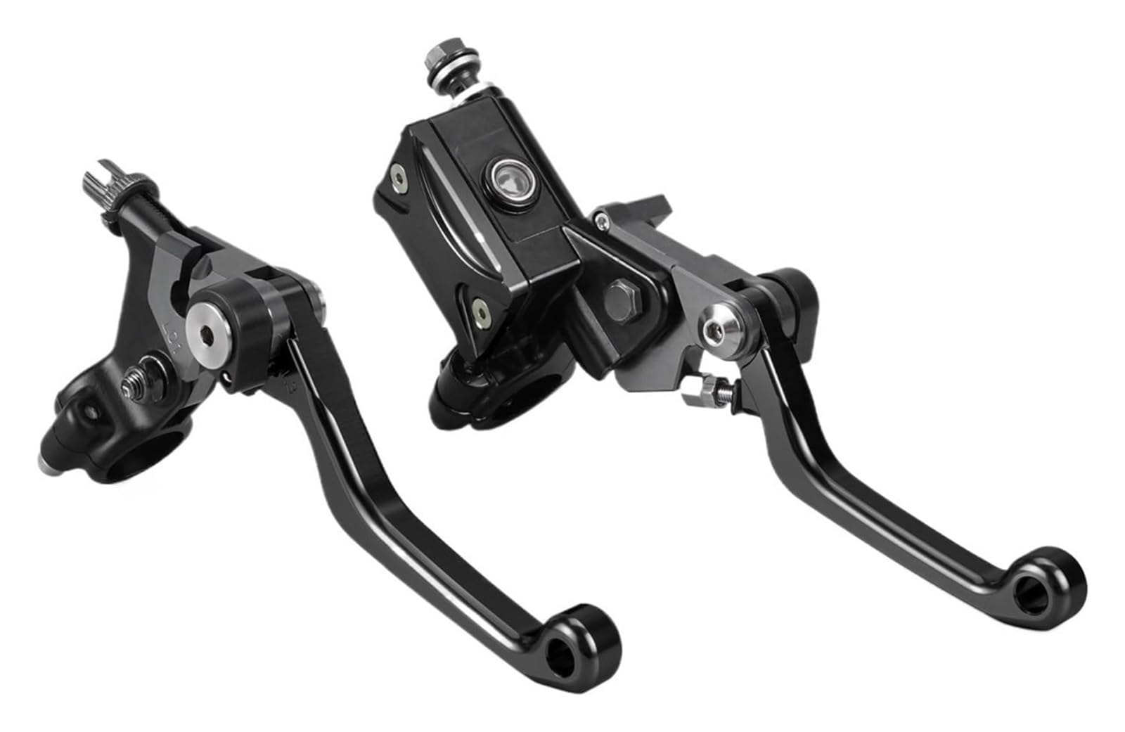 para Yamaha YZ85 YZ125 YZ250 YZ250F YZ450F TTR250 TTR600 Maneta Embrague Freno Hidráulico De 7/8" 22 Mm con Tapa Depósito Líquido Frenos