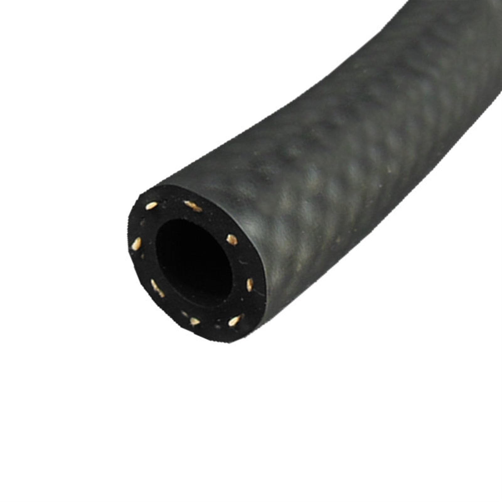flexiable rubber Automobile engine diesel tube high pressure pipe high temperature resistant oil pipe nylon braided rubber hose 1 Meter drain elastic (Size : 6mm x 12mm)