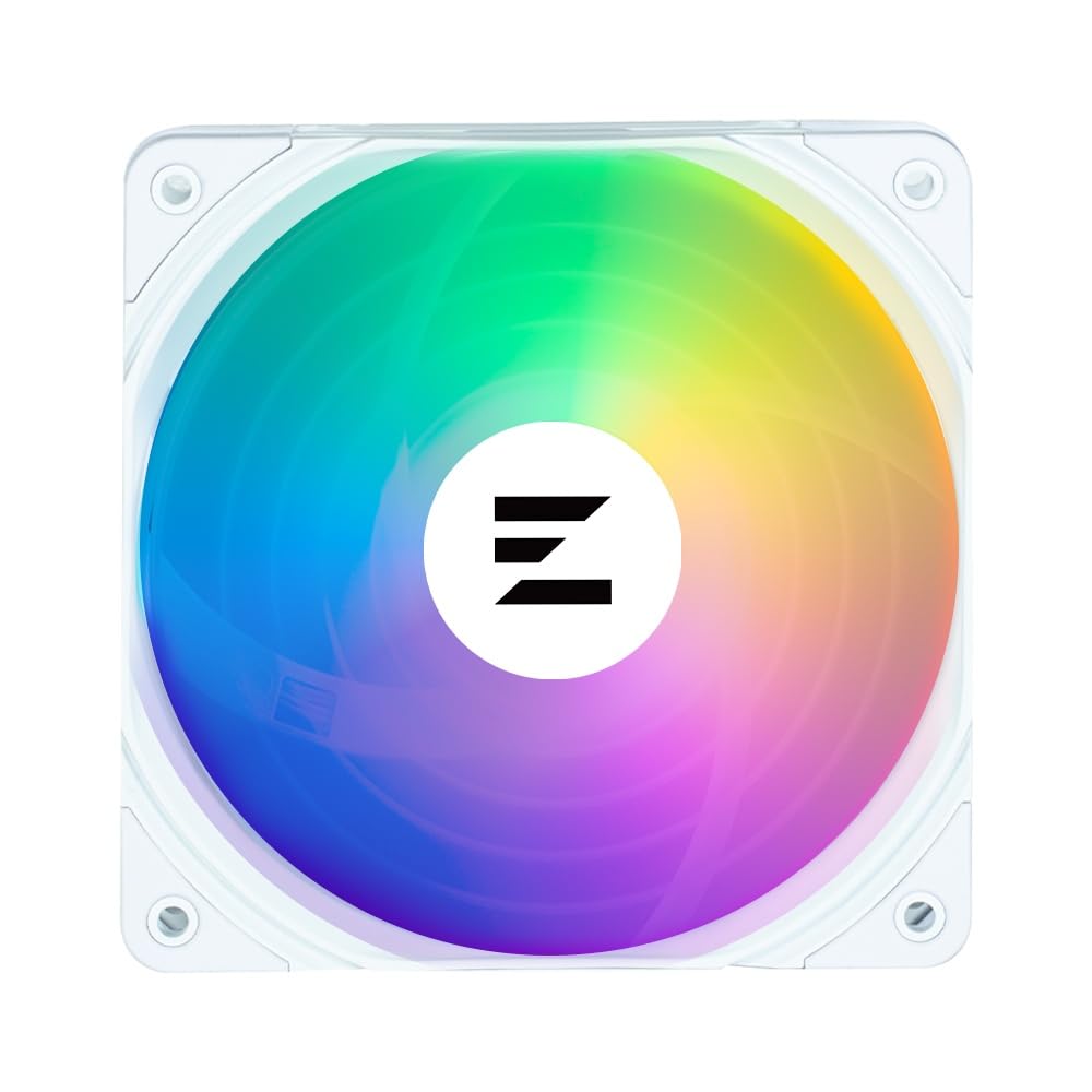 Amazon | ZALMAN ZM-AF120 ARGB WHITE 120mm PWM 環状スタイル