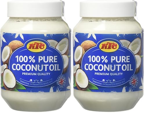 KTC, Aceite de coco, 1 x 500 ml (Paquete de 2)