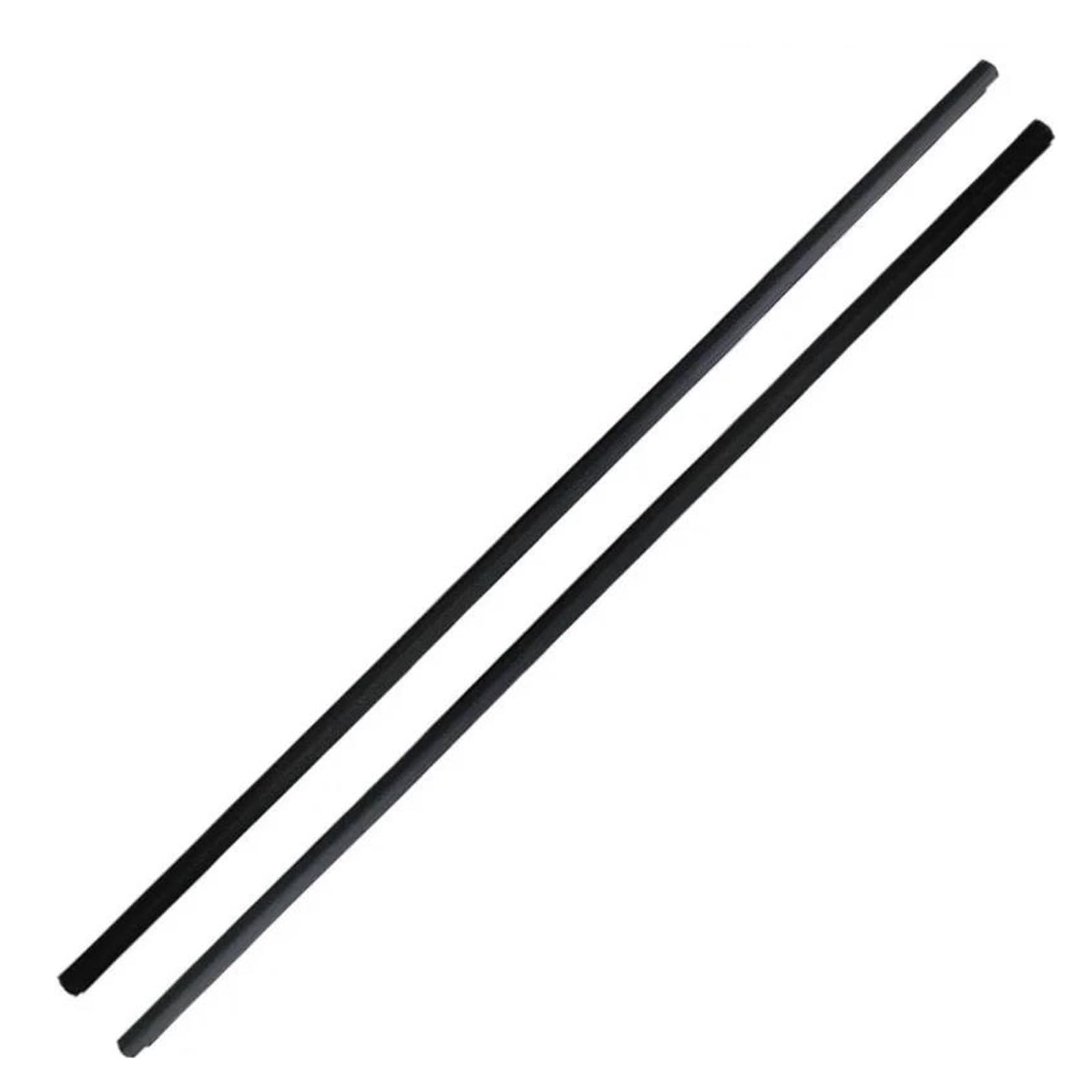 Spamfafghq Black 2Pcs 72450-Te0-A02 Chrome Window Rubber Trim For Accord 2008-2013 Coupe Weatherstrip(Black)