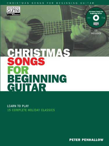 Christmas Songs for Beginning Guitar Book/Online Audio (Acoustic Guitar Magazine's Private Lessons)