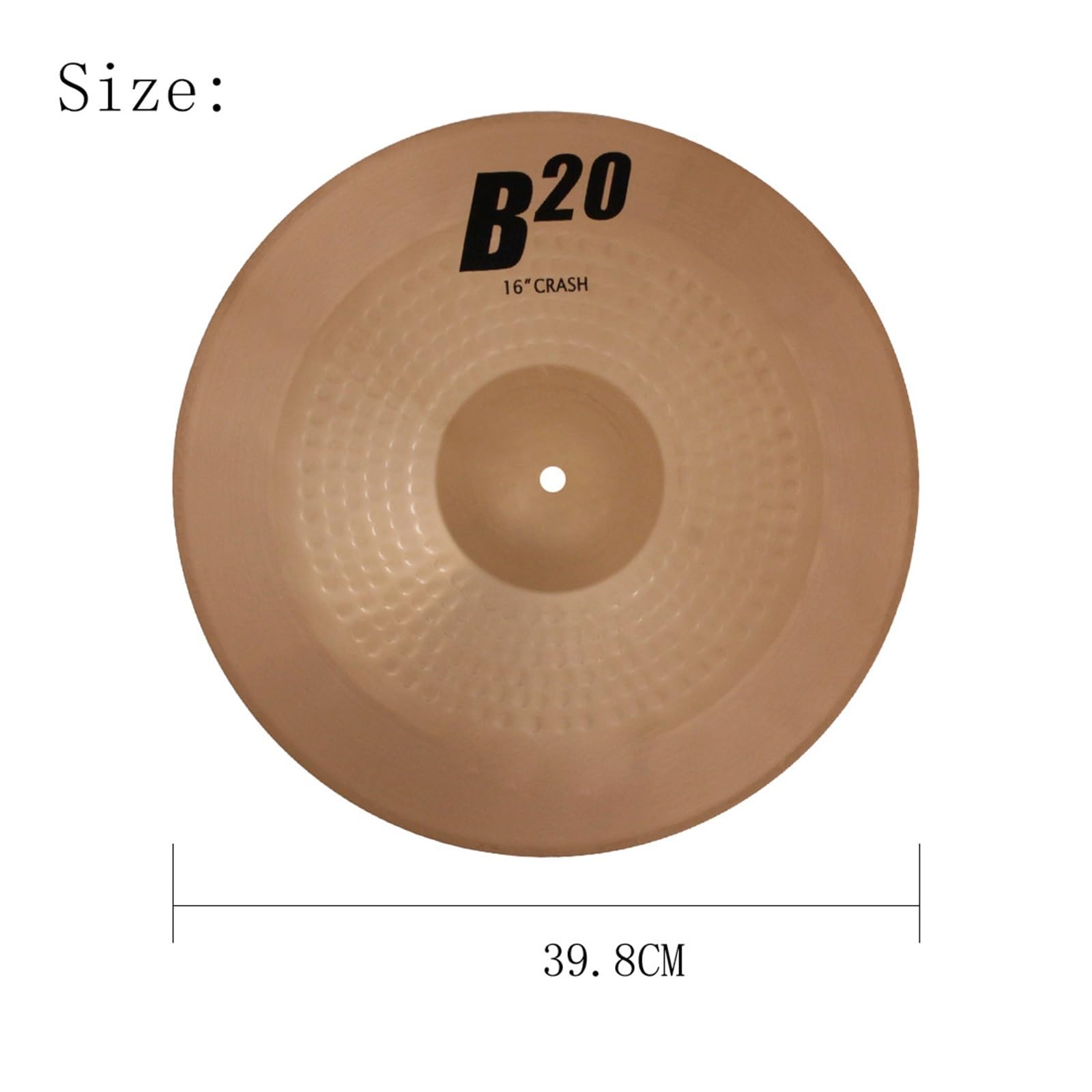 Profesjonalna Talerz Zestawy Perkusyjne Z Brązu Fosforowego Dostępne W Rozmiarach 8 10 12 14 16 18 20 Cali W Tym Hi Hat(16 inch)