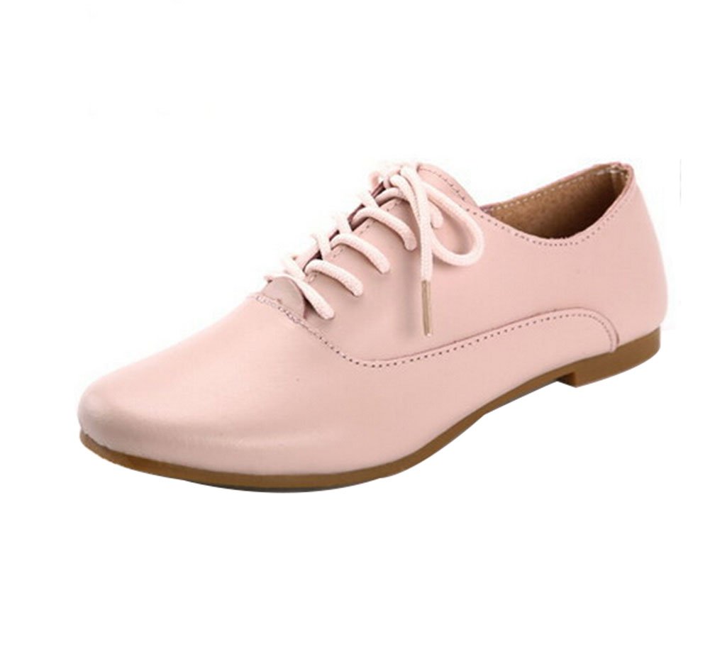 chinese dress ladies Amazon.com | Women's Closed Square Toe Low Heel Oxford Flats Vintage  Brogues Lace Up Pumps PU Leather Dress Shoes,Black,US5