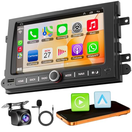 8Core+64GB Android 15 Car Stereo Radio for Ford F150 F-150 2004-2014
