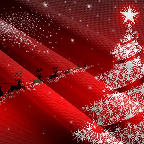 LXTOPN Copripiumino Stampato Albero di Natale Set