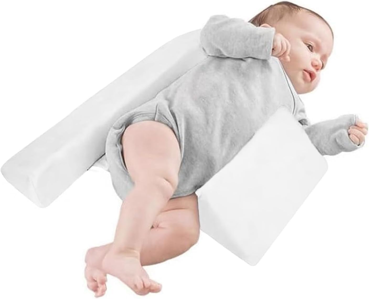 Baby Side Sleeper Weddge Adjustable Soft and Breathable Pillow