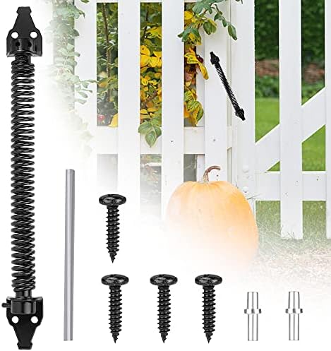 CYNNXIA Gate Spring Closer 14 Inch Self Closing Gate Spring Adjustable ...