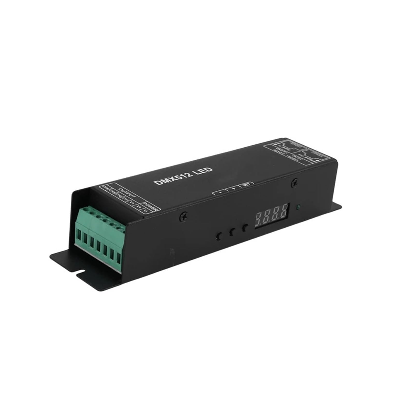 512 cyfrowy wyświetlacz dekoder ściemniania sterownik Dmx512 kontroler nadaje się do taśmy LED Rgbw taśma świetlna Rj45 połączenie