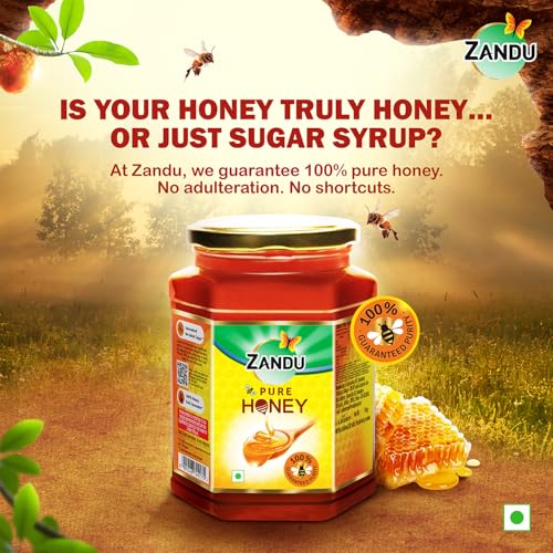 Image of Zandu Pure Honey || 100% Pure || No Added Sugar & Adulteration, 1KG