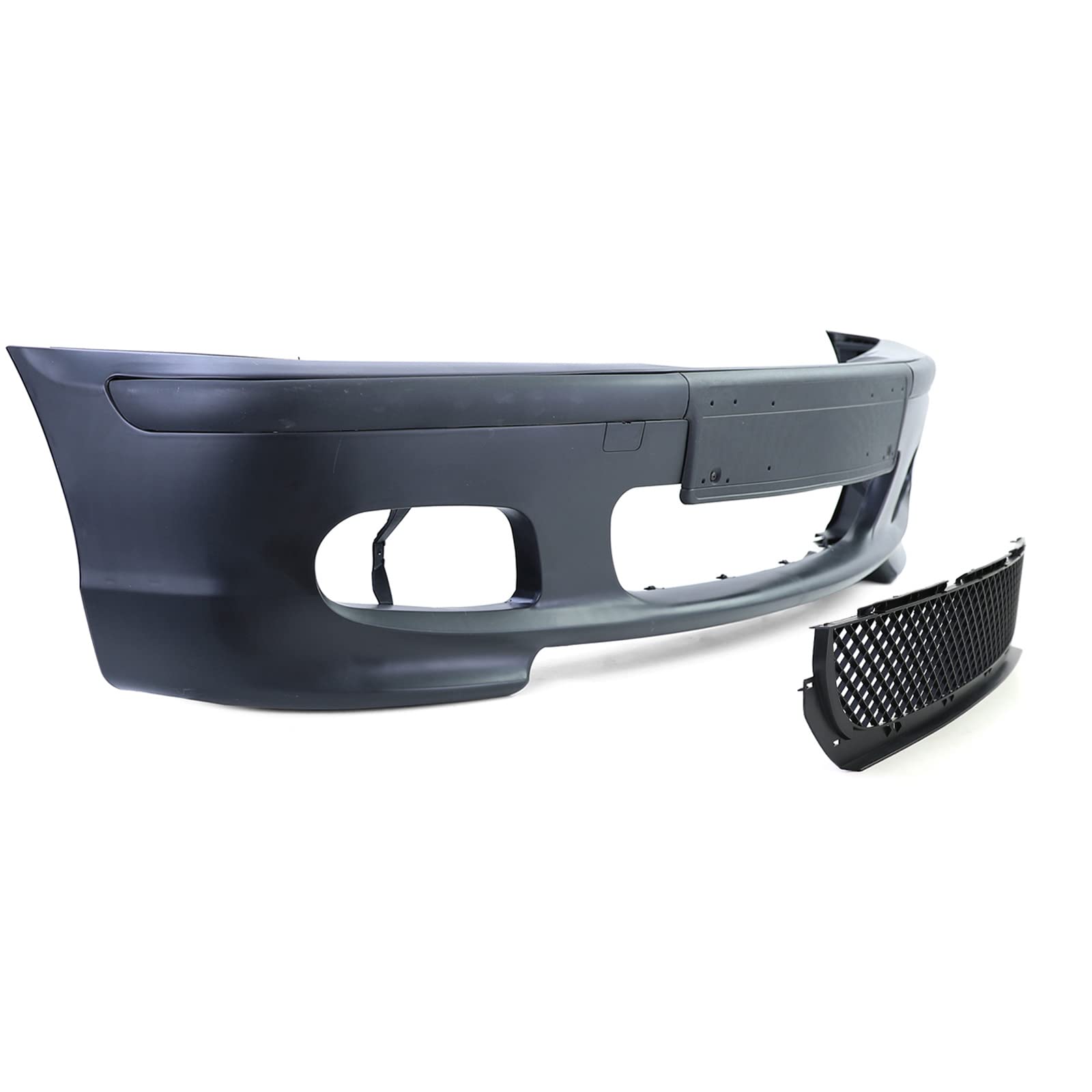 Sport Front Stoßstange + ABE + Nebelscheinwerfer Smoke für BMW E46 Limo Touring