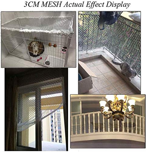 Filet de sécurité extérieur pour balcon et escalier : corde antichute enfants - 6